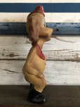 画像4: 40s Vintage Serugo Rubber Fire Dog Squeak Doll (J282)