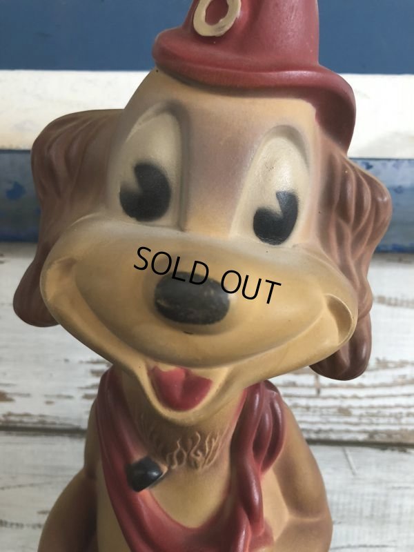 画像10: 40s Vintage Serugo Rubber Fire Dog Squeak Doll (J282)