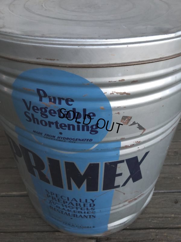 画像9: Vintage Primex Shortning Huge Can ! (J287)