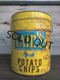 Vintage Cain's Potato Chips Can (J288) 