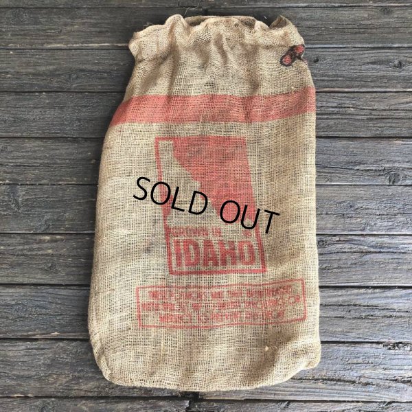 画像4: Vintage CV Potato Burlap Bag 50 LBS (J292)