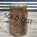 Vintage CV Potato Burlap Bag 50 LBS (J292)