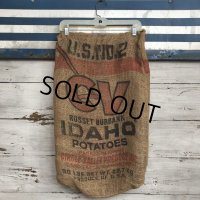 Vintage CV Potato Burlap Bag 50 LBS (J292)