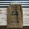 Vintage LBI Potato Burlap Bag 100 LBS (J291)