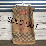 Vintage PURINA BROILER CHOW FINISHER 49 Burlap Bag 100 LBS (J289)