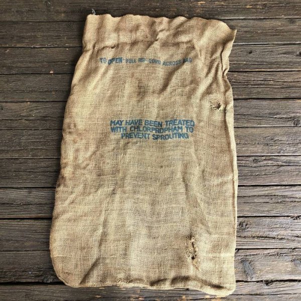 画像6: Vintage LBI Potato Burlap Bag 100 LBS (J291)