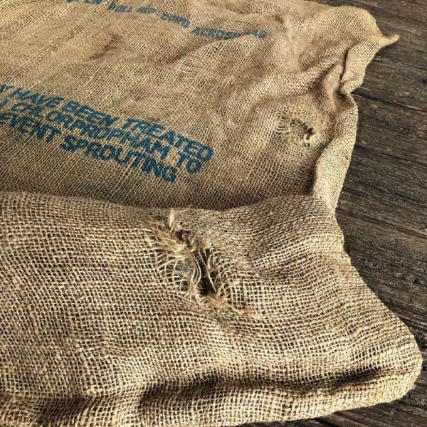 画像7: Vintage LBI Potato Burlap Bag 100 LBS (J291)