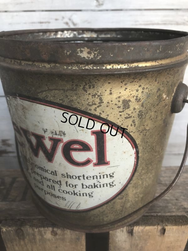 画像8: Vintage Swift's Co USA Jewel 4 Lbs Bucket Can (J294)