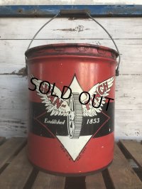 Vintage MOTUL Swan Finch Established 1853 U.S. 5 GAL (J293)  