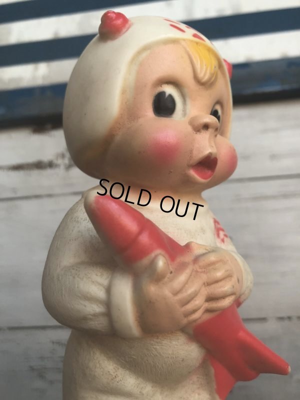 画像6: 50s Vintage Dream Land Rocket Boy Squeak Doll (J295)  