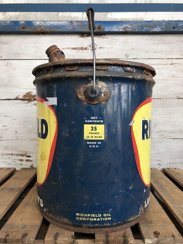 画像2: Vintage Richfield 5 GAL Gas Oil Can (J296)  