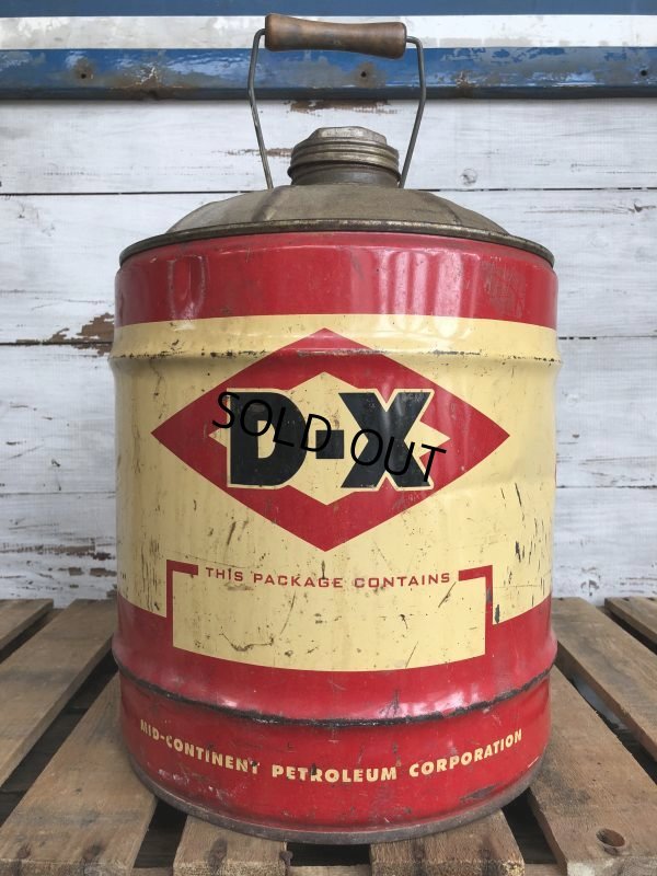 画像3: Vintage DX 5 GAL Gas Oil Can (J297)  