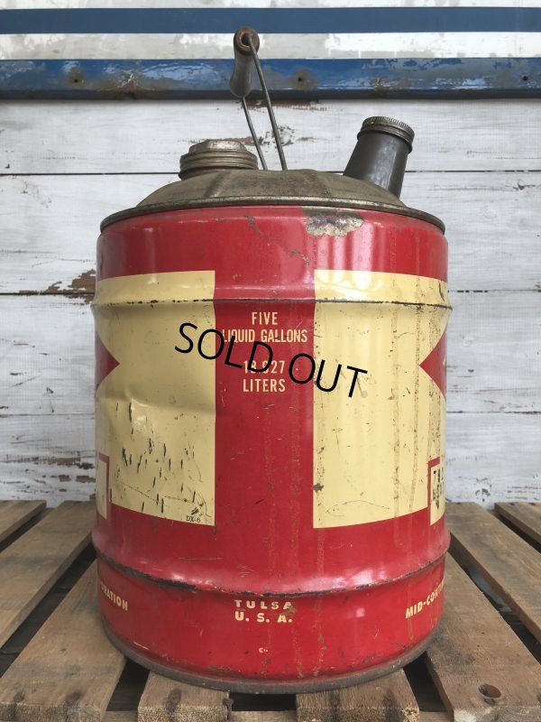 画像2: Vintage DX 5 GAL Gas Oil Can (J297)  