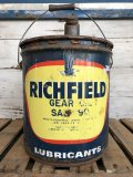 Vintage Richfield 5 GAL Gas Oil Can (J296)  