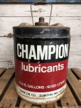 画像1: Vintage Champion 5 GAL Gas Oil Can (J300)   (1)