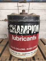 Vintage Champion 5 GAL Gas Oil Can (J300)  