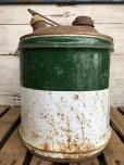 画像2: Vintage Quaker State 5 GAL Gas Oil Can (J299)   (2)