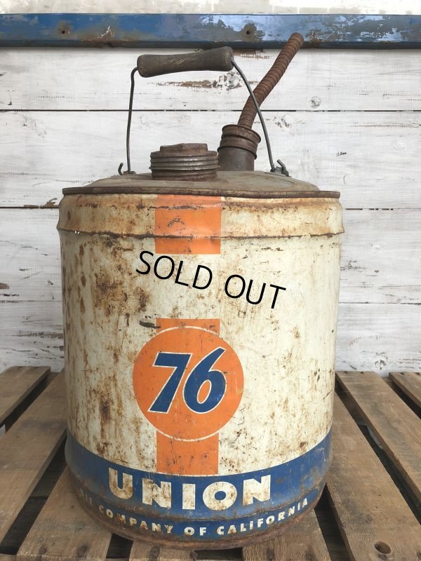 画像1: Vintage 76 UNION 5 GAL Gas Oil Can (J298)  