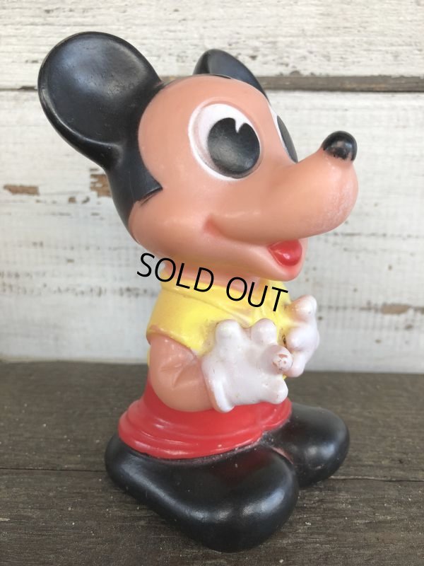 画像2: Vintage Mickey Rubber Doll Ledraplastic (J305)