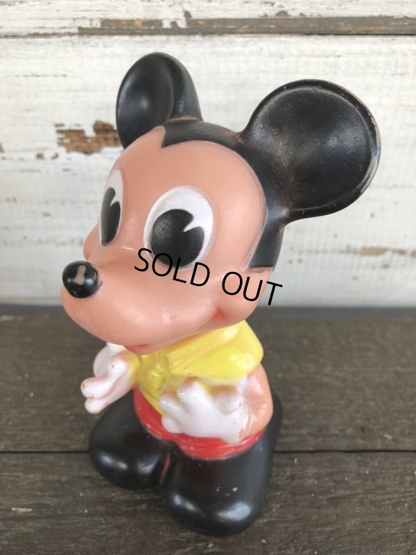 画像4: Vintage Mickey Rubber Doll Ledraplastic (J305)