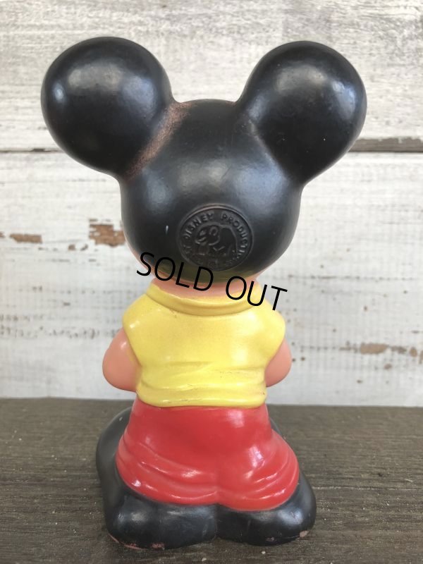 画像3: Vintage Mickey Rubber Doll Ledraplastic (J305)