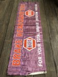 画像5: Vintage NAPA UNITED BRAKE HEADQUARTERS Banner Sign (J322)  