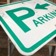 画像7: Vintage Road Sign PARKING (J327)  