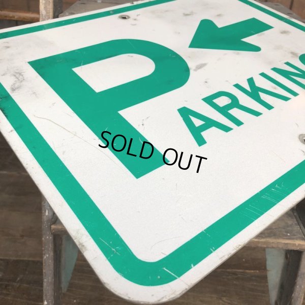 画像7: Vintage Road Sign PARKING (J327)  