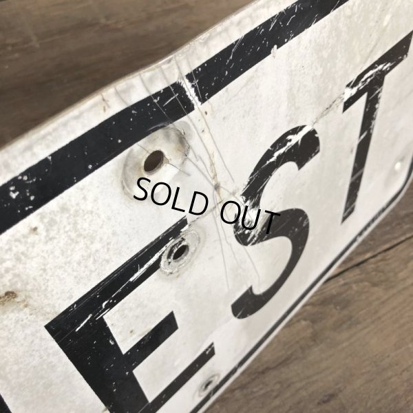 画像5: Vintage Road Sign WEST (J324)