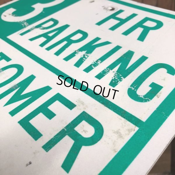 画像4: Vintage Road Sign 3 HR PARKING (J326)