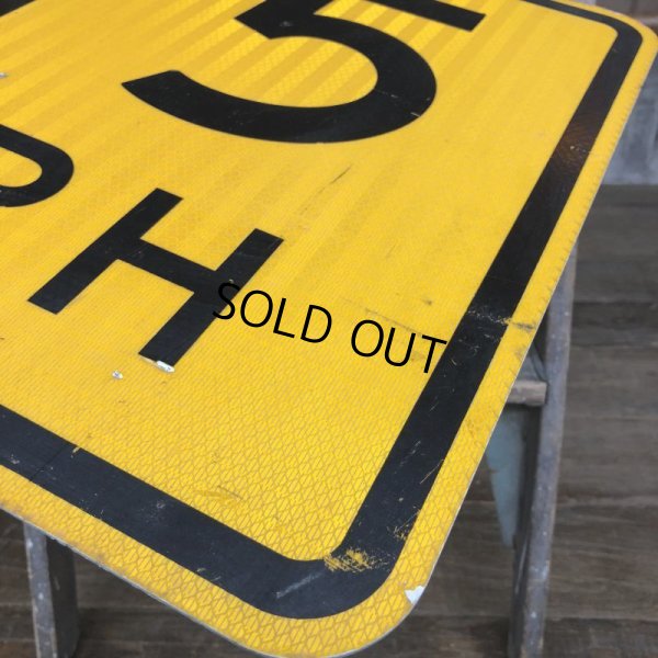 画像4: Vintage Road Sign 15 MPH (J325)