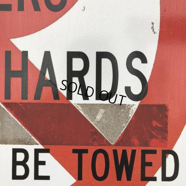 画像3: Vintage Road Sign NO VEHICLE PARKING (J331)  