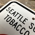 画像2: Vintage Road Sign Seattle Schools Tobacco Free No Smoking (J329)   (2)