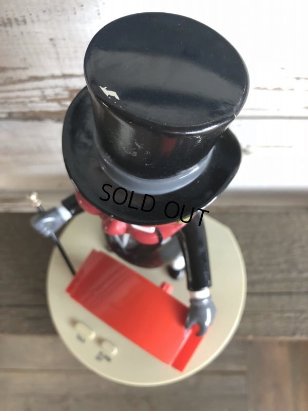 画像7: Vintage Heinz Mr Aristocrat Tomato Man Talking Alarm Clock (J335)