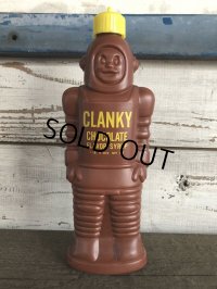 Vintage Clanky Chocolate Syrup bottl (J336)