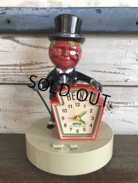 Vintage Heinz Mr Aristocrat Tomato Man Talking Alarm Clock (J335)