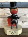 画像3: Vintage Heinz Mr Aristocrat Tomato Man Talking Alarm Clock (J335)