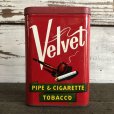 画像1: Vintage Velvet Tabacco Pocket Tin Can (J339)     (1)