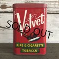 Vintage Velvet Tabacco Pocket Tin Can (J339)    