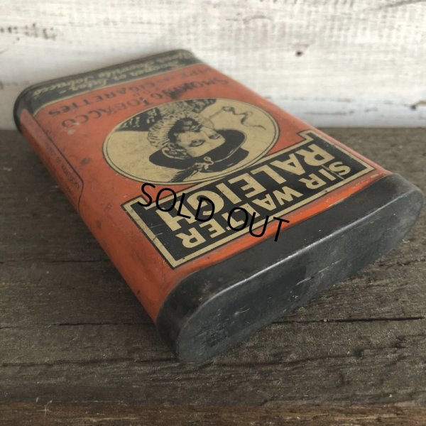 画像5: Vintage SIR WALTER RALEIGH Tabacco Pocket Tin Can (J341)