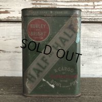 Vintage HALF AND HALF Tabacco Pocket Tin Can (J338)    
