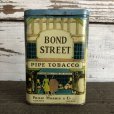 画像1: Vintage BOND STREET Tabacco Pocket Tin Can (J343)     (1)