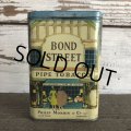 Vintage BOND STREET Tabacco Pocket Tin Can (J343)    