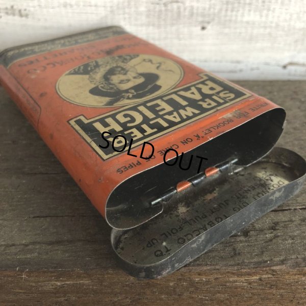 画像6: Vintage SIR WALTER RALEIGH Tabacco Pocket Tin Can (J341)