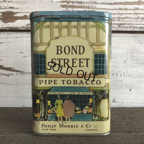 画像3: Vintage BOND STREET Tabacco Pocket Tin Can (J343)