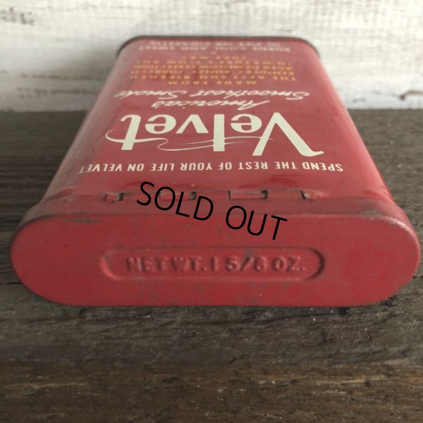 画像6: Vintage Velvet Tabacco Pocket Tin Can (J339)