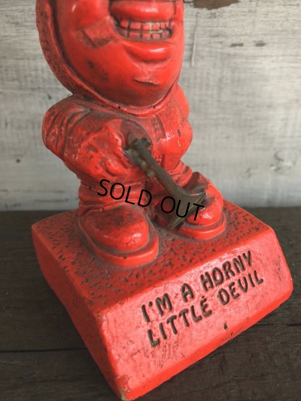 画像5: 【SALE】 Vintage Message Doll Red Devil I'm A Horny Little Devil (J346) 
