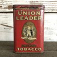 画像3: Vintage UNION LEADER Tabacco Pocket Tin Can (J340)    