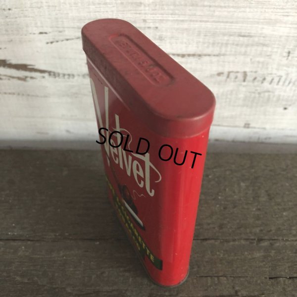 画像4: Vintage Velvet Tabacco Pocket Tin Can (J339)