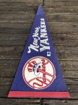 画像5: Vintage MLB Pennant Flag Banners NY YANKEES (J355) (5)